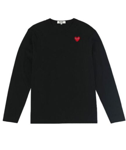 Comme Des Garcons Red Hurt Long Sleeve
