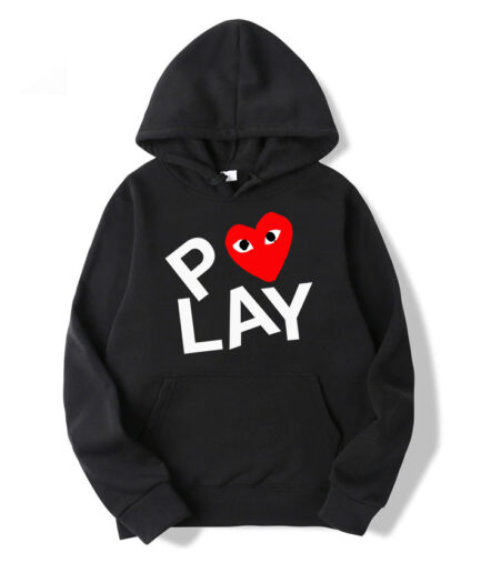 Comme Des Garcons Play Heart Hoodie
